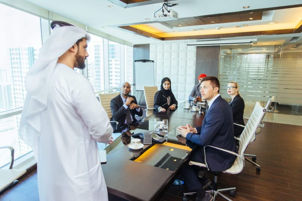 Headhunters Abu Dhabi - executive search meeting